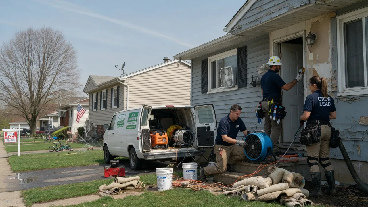 Flood Cleanup in Camp Dennison, OH near me