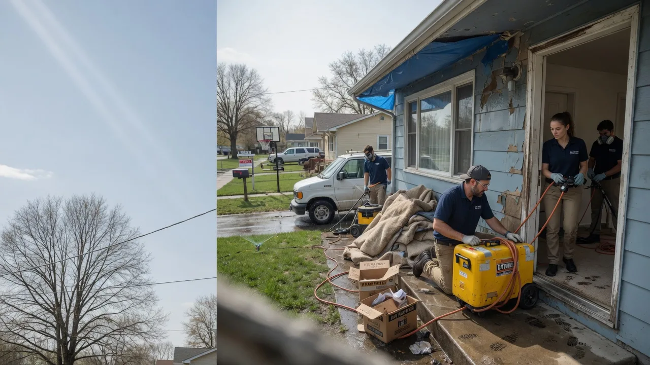 Basement Flood Cleanup in Camp Dennison, OH near me